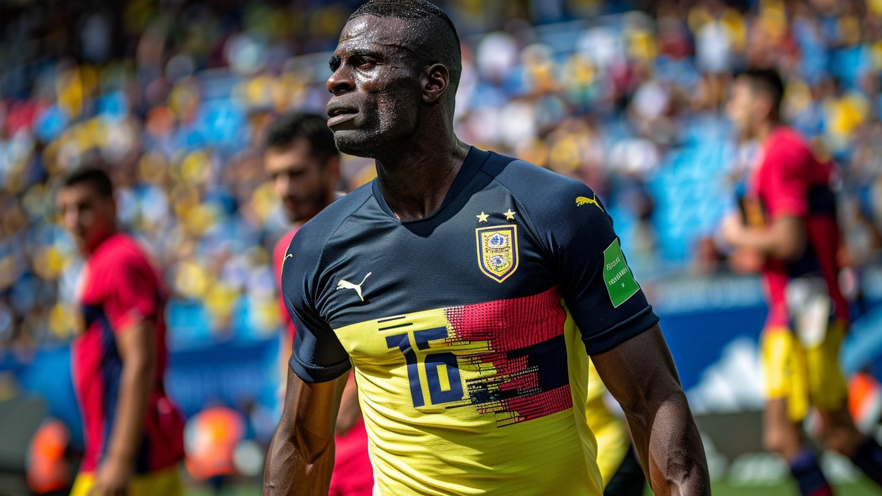 Expulsión de Enner Valencia en el Debut de Ecuador en la Copa América ante Venezuela