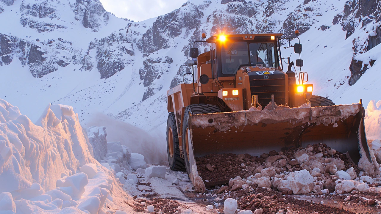 Video Impresionante Muestra Carretera Al Embalse El Yeso Cubierta de Nieve: Impacto y Repercusiones