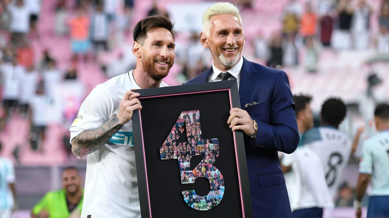 Lionel Messi homenajeado por Inter Miami como el jugador más ganador de la historia