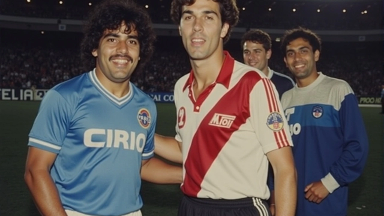 El Debut Inolvidable de Diego Maradona en Napoli: Un Amistoso Contra River Plate en 1984